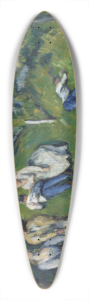 Paul Czanne - The Pond 39.3 inch art pintail longboard deck