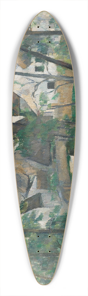Paul Czanne - Turn in the Road 39.3 inch art pintail longboard deck