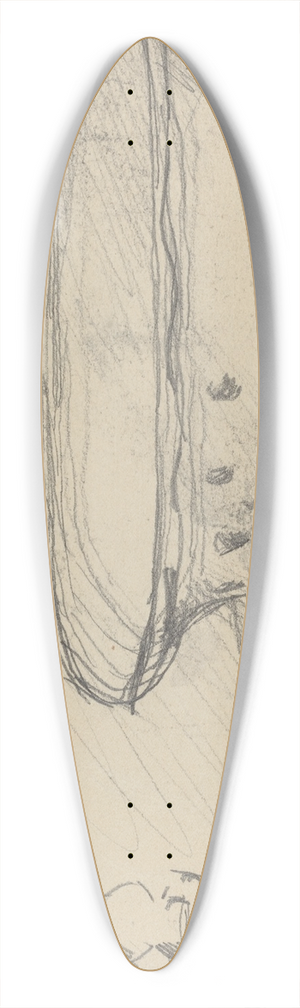 Paul Czanne - Wash Basin and Scent Bottle (recto) 39.3 inch art pintail longboard deck Paul Czanne - Wash Basin and Scent Bottle (recto) 39.3 inch art pintail longboard deck