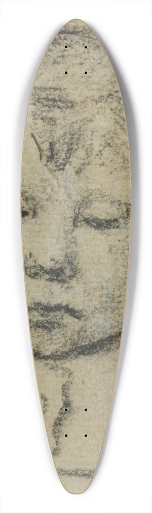 Paul Gauguin - Emil Gauguin as a Child, Right Hand Forward 39.3 inch art pintail longboard deck