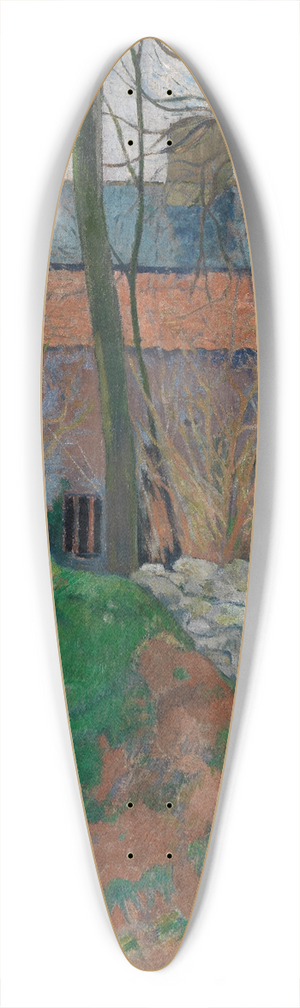 Paul Gauguin - Huser in Le Pouldu 39.3 inch art pintail longboard deck Paul Gauguin - Huser in Le Pouldu 39.3 inch art pintail longboard deck