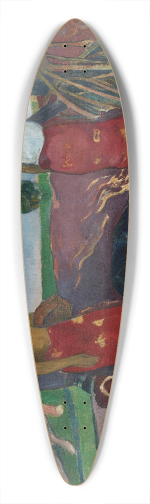 Paul Gauguin - I Raro te Oviri (Under the Pandanus) 39.3 inch art pintail longboard deck