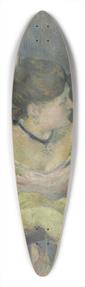 Paul Gauguin - Madame Mette Gauguin in Evening Dress 39.3 inch art pintail longboard deck