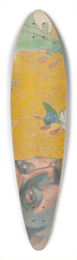Paul Gauguin - Self-portrait with portrait of Bernard, Les Misrables 39.3 inch art pintail longboard deck