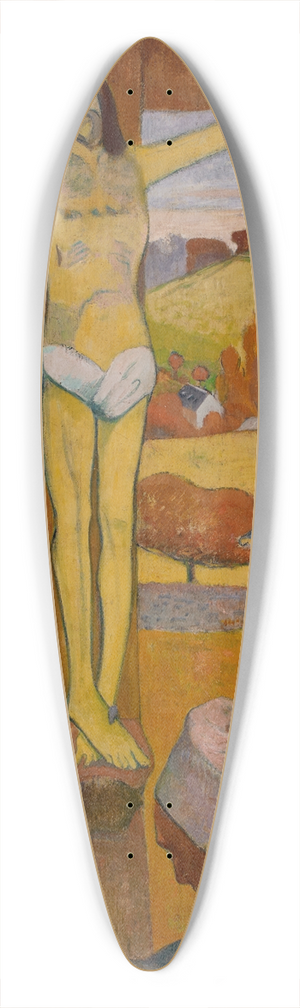 Paul Gauguin - The Yellow Christ 39.3 inch art pintail longboard deck Paul Gauguin - The Yellow Christ 39.3 inch art pintail longboard deck
