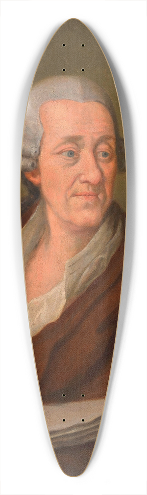 Paul Haubenstricker - Martin Johann Schmidt (Kremser-Schmidt) 39.3 inch art pintail longboard deck