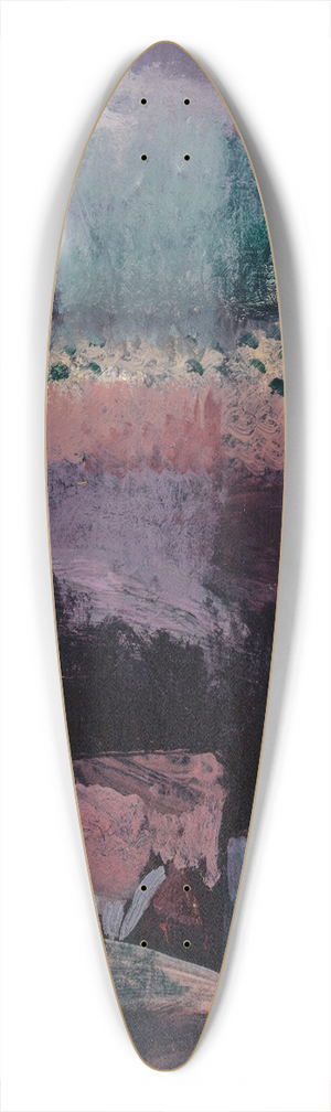 Paul Klee - About a motif from Hammamet 39.3 inch art pintail longboard deck