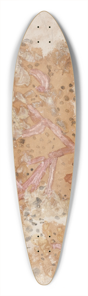 Paul Klee - Alte Bume 39.3 inch art pintail longboard deck
