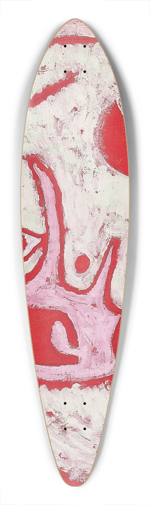 Paul Klee - A Woman For Gods 39.3 inch art pintail longboard deck