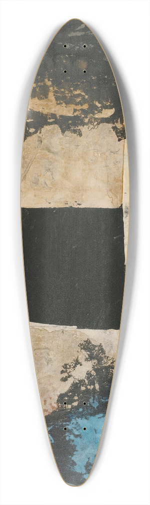 Paul Klee - Felsen Kammern (Rock-Cut Chambers) 39.3 inch art pintail longboard deck
