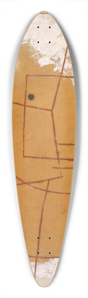 Paul Klee - One Who Understands 39.3 inch art pintail longboard deck