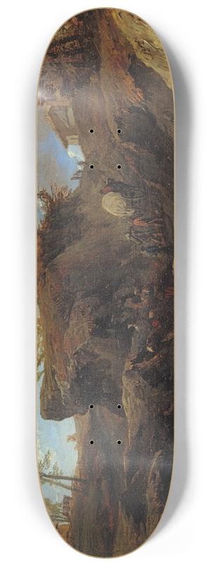 Cornelis Huysmans - The Hollow Road 8.25 inch art skate deck
