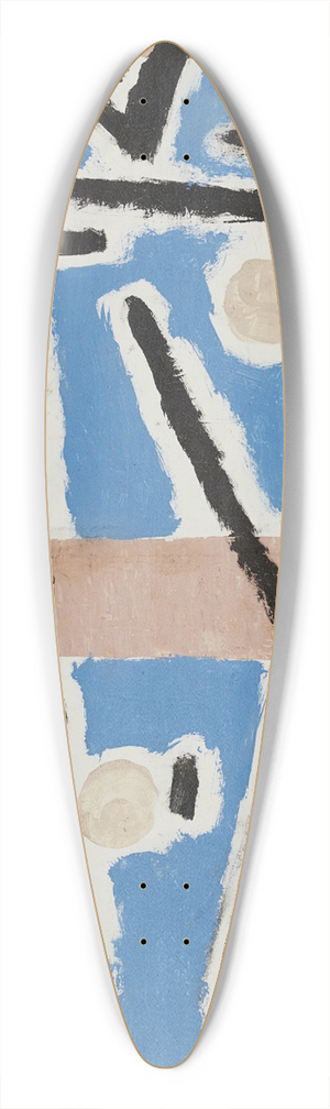 Paul Klee - Untitled 39.3 inch art pintail longboard deck