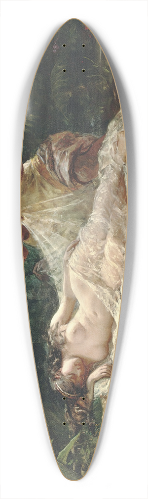 Paul Merwart - Daydreaming 39.3 inch art pintail longboard deck