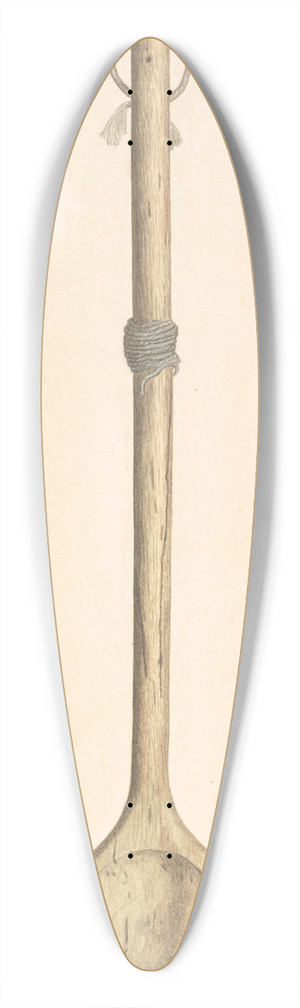 Paul Poffinbarger - Bakers Mixing Spoon 39.3 inch art pintail longboard deck