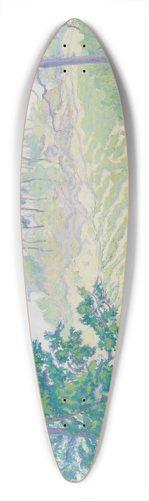 Paul Ranson - Les vignobles sous les pins 39.3 inch art pintail longboard deck Paul Ranson - Les vignobles sous les pins 39.3 inch art pintail longboard deck