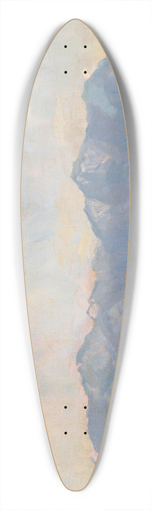 Paul Roloff - Blick auf Frauenchiemsee 39.3 inch art pintail longboard deck