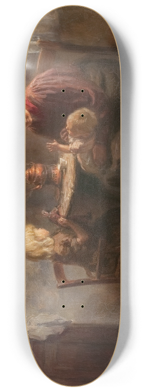 Cornelis Kraan - Teatime 8.25 inch art skate deck