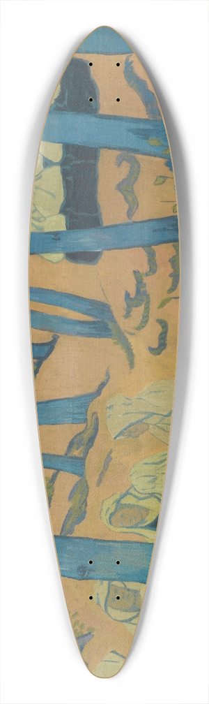 Paul Srusier - Bretonnes, Runion Dans Le Bois Sacr 39.3 inch art pintail longboard deck