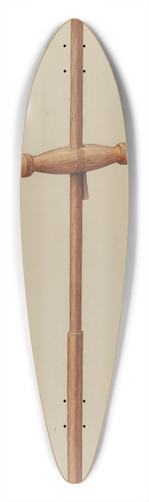 Paul Ward - Candle Stand 39.3 inch art pintail longboard deck