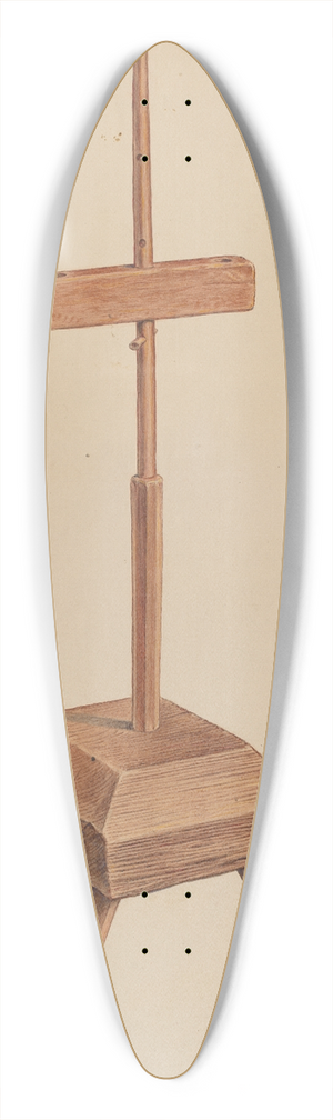 Paul Ward - Candle Stand 39.3 inch art pintail longboard deck