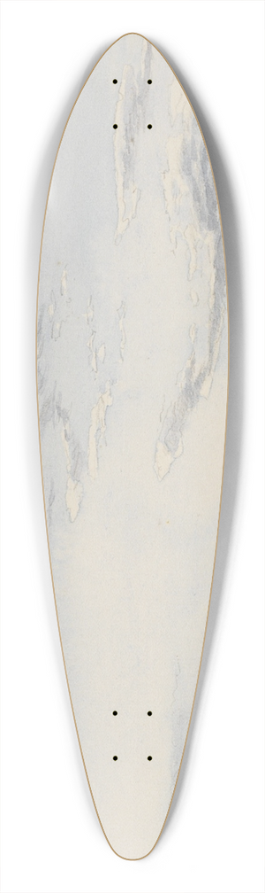 P. C. Skovgaard - Sky- og luftstudie 39.3 inch art pintail longboard deck