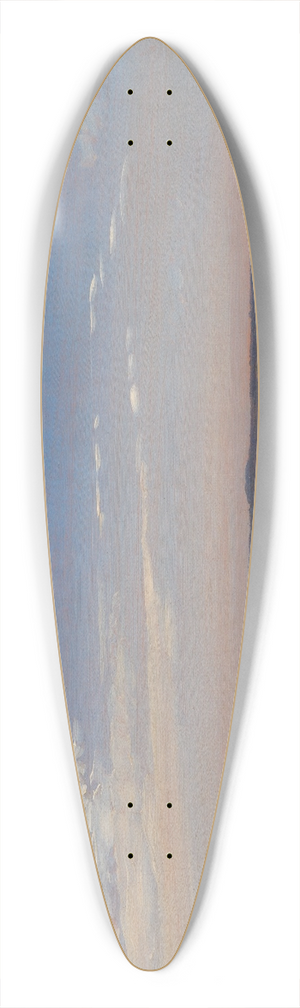 P. C. Skovgaard - Udsigt mod herregrden Beldringe 39.3 inch art pintail longboard deck