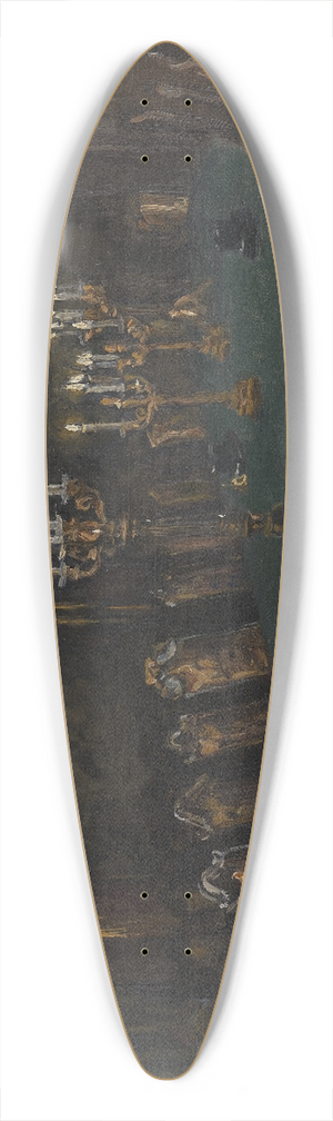 Peder Severin Kryer - Interir 39.3 inch art pintail longboard deck