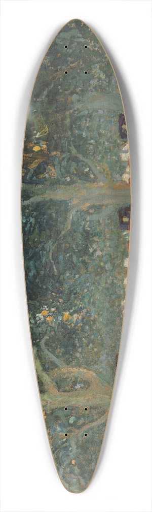 Pedro Figari - Pericn 39.3 inch art pintail longboard deck