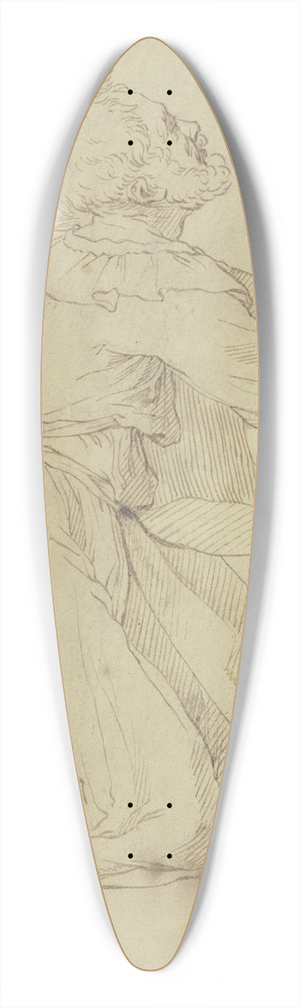 Pellegrino Tibaldi - Der Heilige Thomas erhlt den Grtel der Muttergottes 39.3 inch art pintail longboard deck