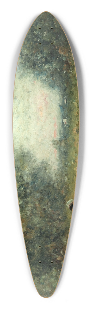Per Ekstrm - Woodland Pool 39.3 inch art pintail longboard deck Per Ekstrm - Woodland Pool 39.3 inch art pintail longboard deck