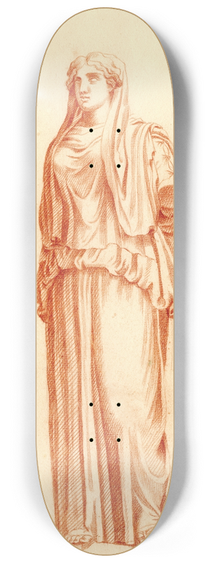 Cornelis Pronk - Beeld van staande vrouw 8.25 inch art skate deck