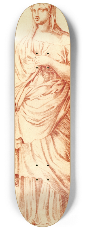 Cornelis Pronk - Beeld van staande vrouw 8.25 inch art skate deck