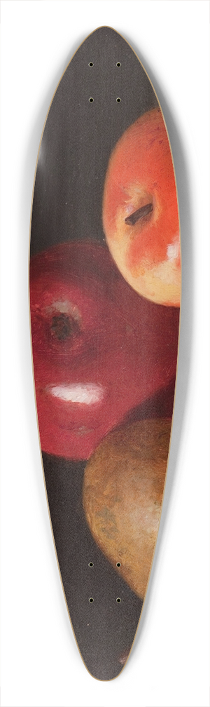 Peter Baumgras - Still Life with Fruit 39.3 inch art pintail longboard deck