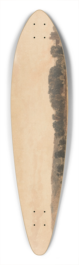 Peter DeWint - Cookham, near Maidenhead 39.3 inch art pintail longboard deck