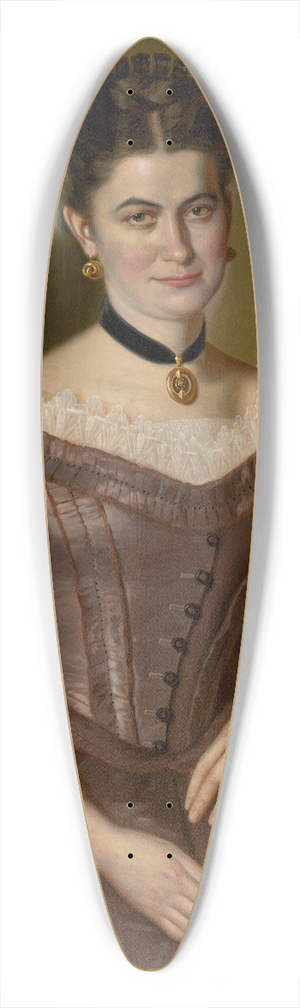 Peter Michal Boh - Pavlna Mekov, ne Jesensk 39.3 inch art pintail longboard deck