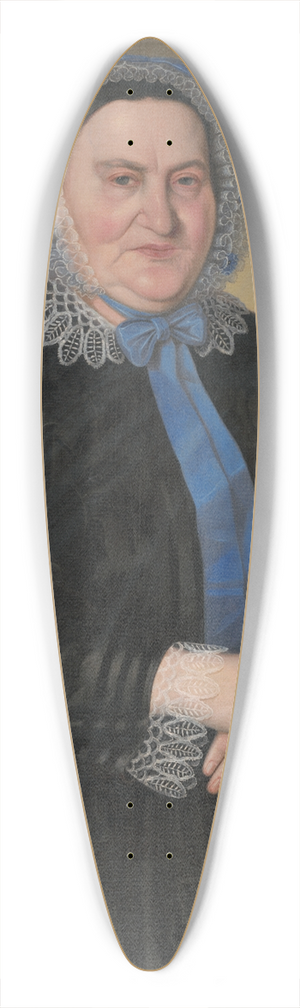 Peter Michal Boh - Portrt pani Telovej 39.3 inch art pintail longboard deck