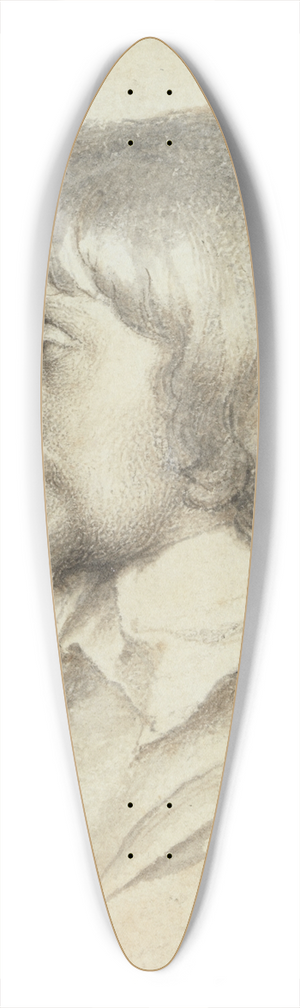Peter Oliver - Self Portrait 39.3 inch art pintail longboard deck