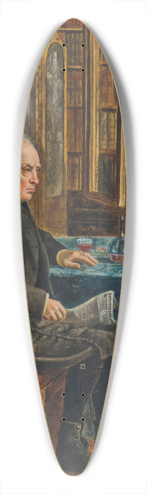 Peter Paul Marshall - Scenes from Clerical Life 39.3 inch art pintail longboard deck