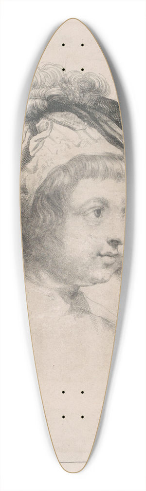 Peter Paul Rubens - A Child of Rubens 39.3 inch art pintail longboard deck