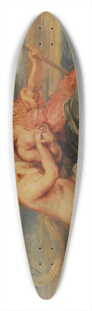 Peter Paul Rubens - Alegora de la Fortuna y la Virtud 39.3 inch art pintail longboard deck