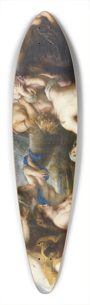 Peter Paul Rubens - Diana And Callisto 39.3 inch art pintail longboard deck