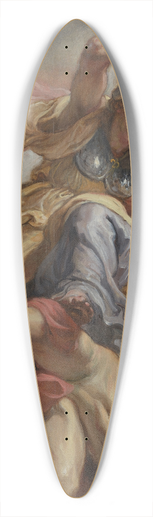Peter Paul Rubens - Minerva Overcoming Ignorance 39.3 inch art pintail longboard deck