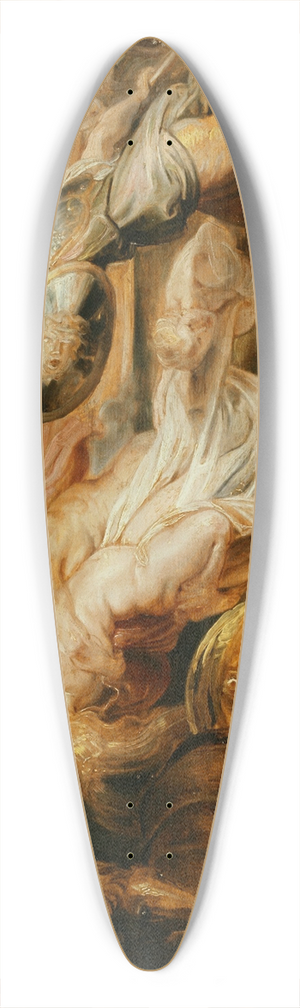 Peter Paul Rubens - The Abduction of Proserpina 39.3 inch art pintail longboard deck
