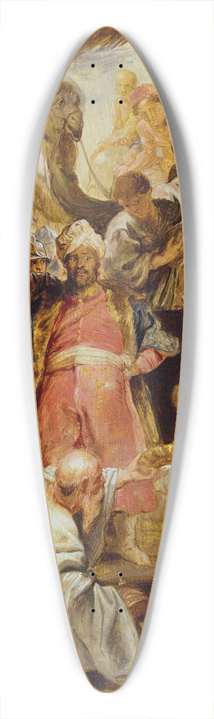 Peter Paul Rubens - The Adoration of the Magi 39.3 inch art pintail longboard deck