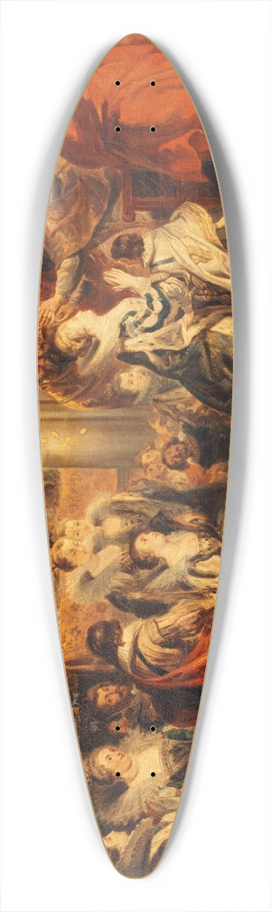 Peter Paul Rubens - The Coronation of Marie de Mdicis, May 13, 1610 39.3 inch art pintail longboard deck