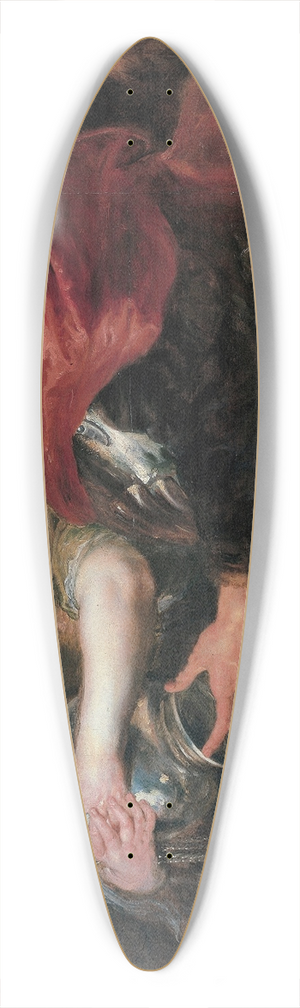 Peter Paul Rubens - Venus and Mars 39.3 inch art pintail longboard deck