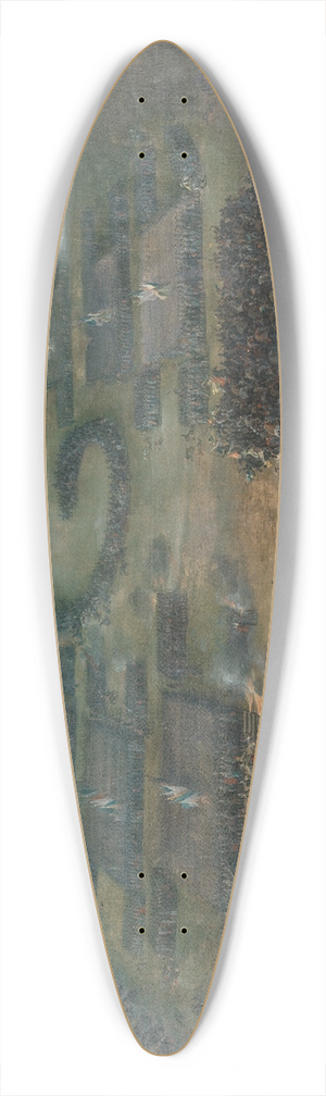 Peter Snayers - The Battle of Fleurus, 1622 39.3 inch art pintail longboard deck