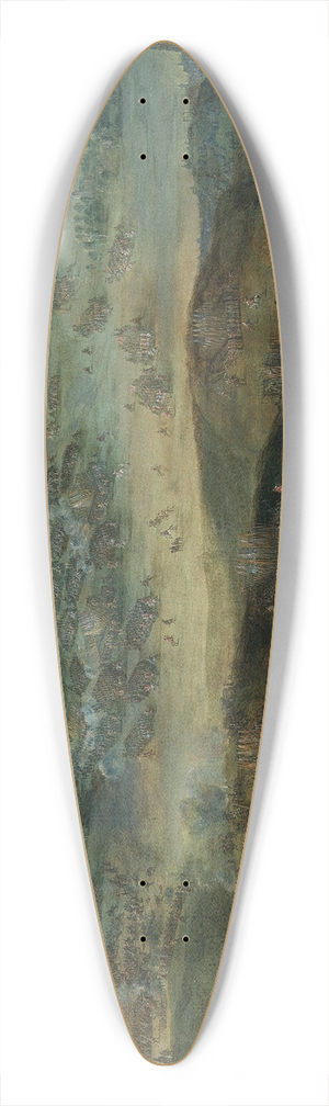 Peter Snayers - The Battle of Nrdlingen (1634) 39.3 inch art pintail longboard deck Peter Snayers - The Battle of Nrdlingen (1634) 39.3 inch art pintail longboard deck