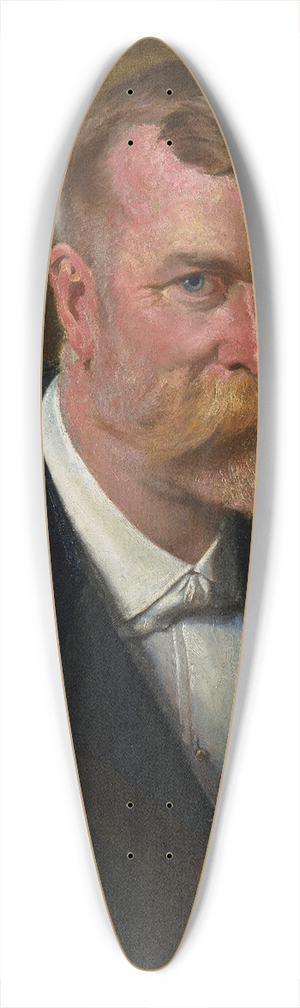 Petrus van der Velden - Dr Gray Hassell 39.3 inch art pintail longboard deck